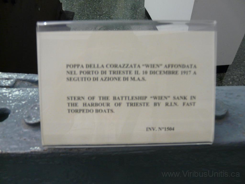 P1060759.JPG - Stern of Austrian Battleship Wien