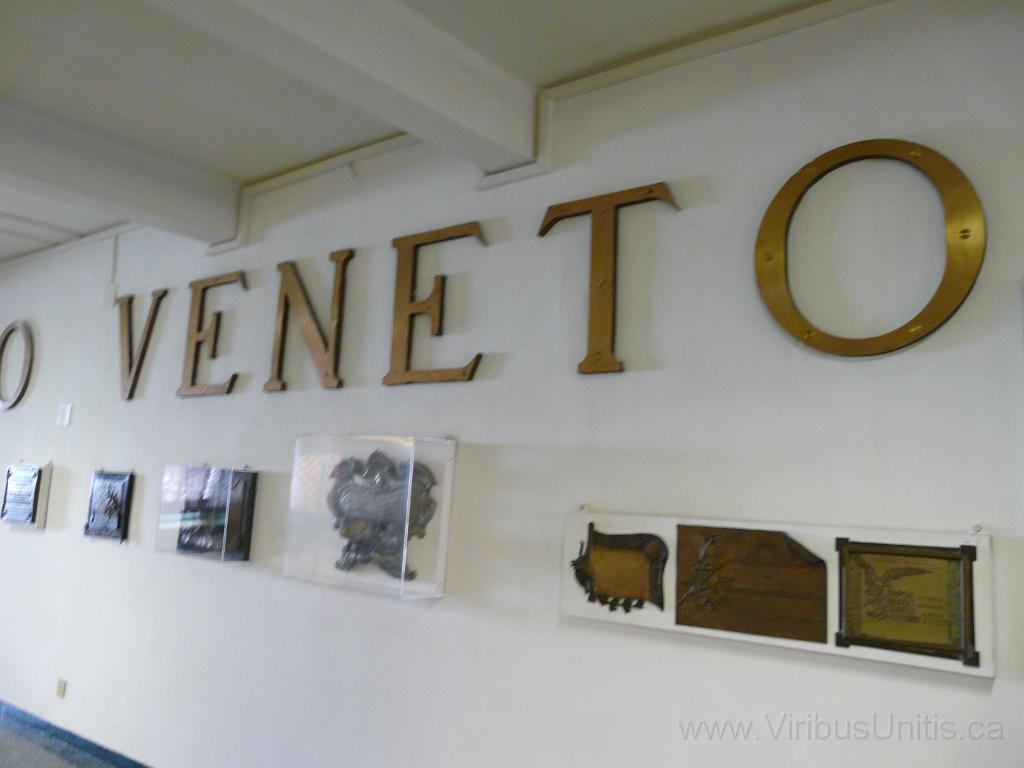 P1060789.JPG - Stern Name Letters of Italian Battleship Vittorio Veneto