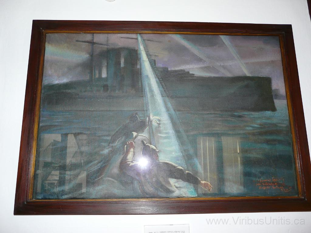 P1060826.JPG - Italian human torpedo assualt on AH Navy Battleship Viribus Unitis